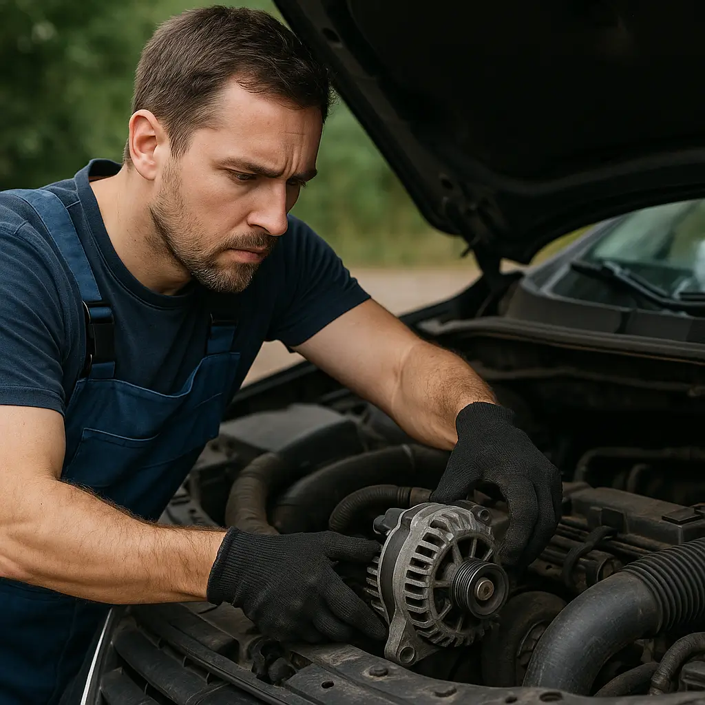 Неисправность генератора