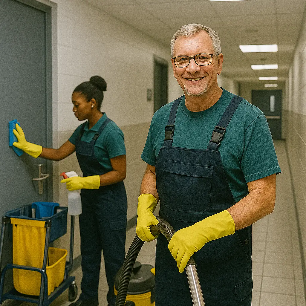 Уборка служебных помещений