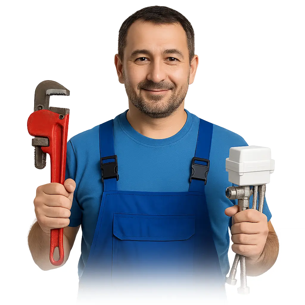 Установка систем защиты от протечек воды