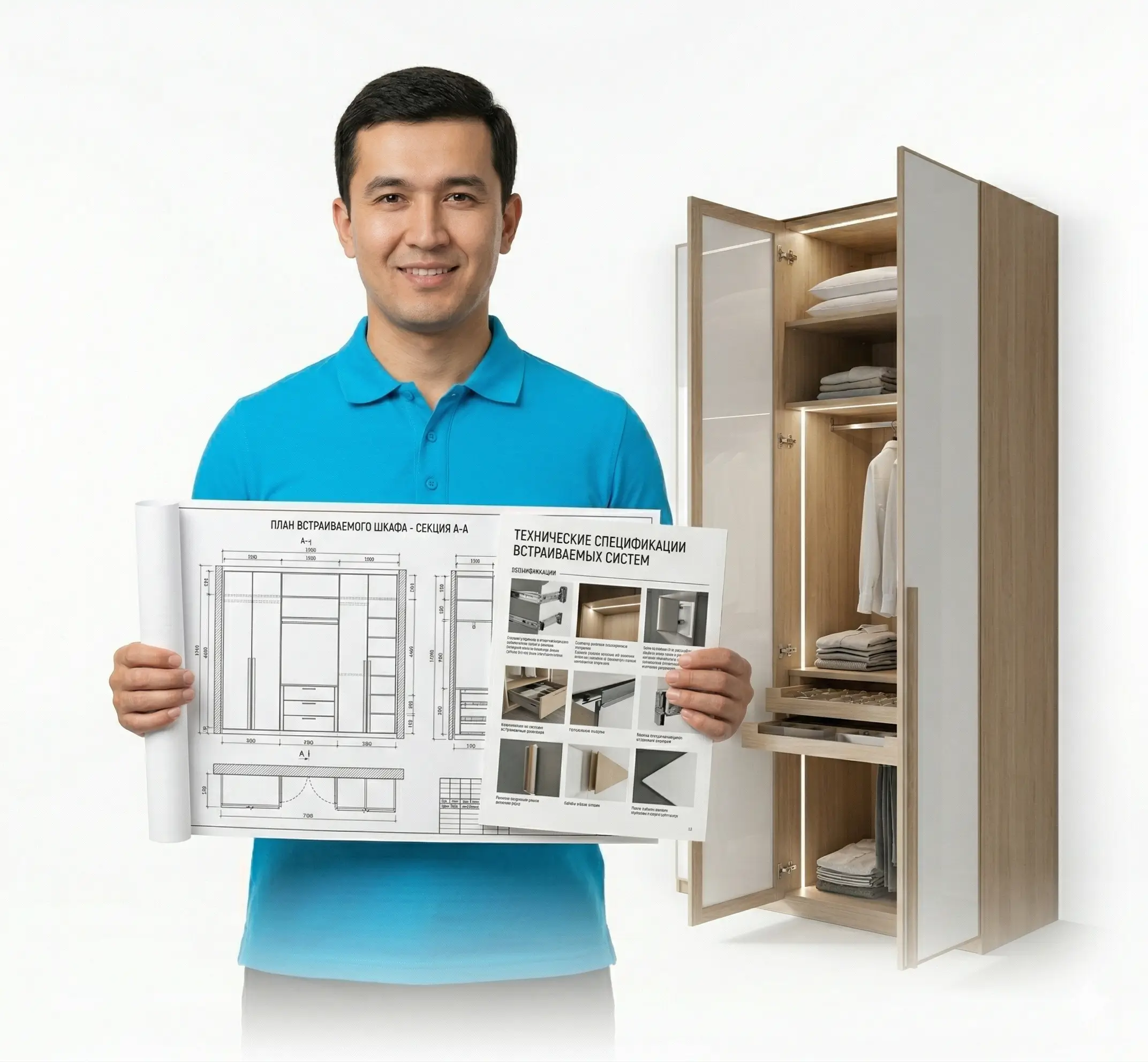 встраиваемые шкафы