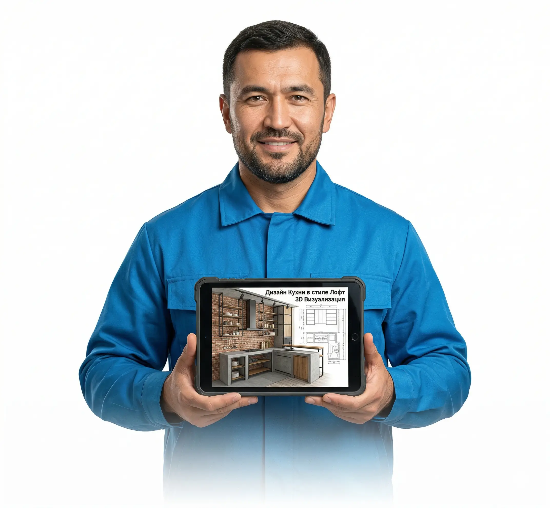 кухня в стиле лофт