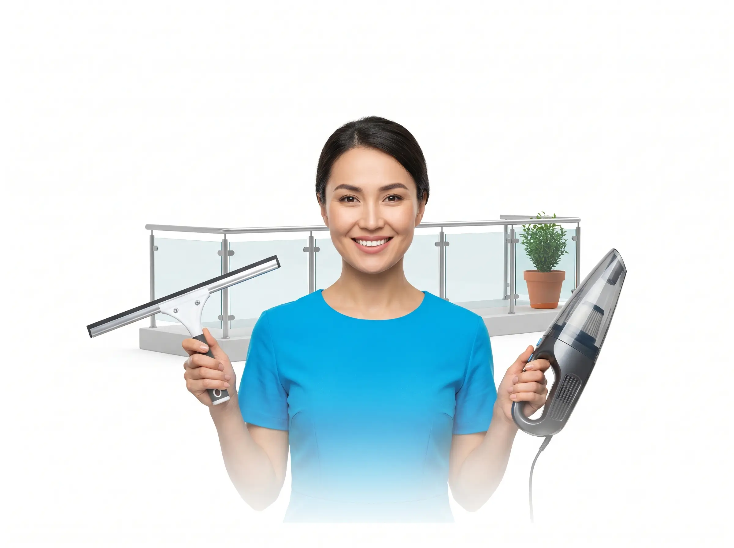 Уборка балкона