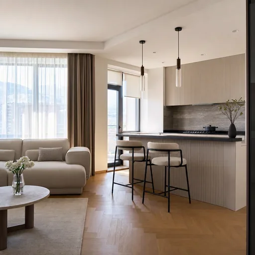 Косметический ремонт двухкомнатной квартиры 55 м² (Яккасарайский район)