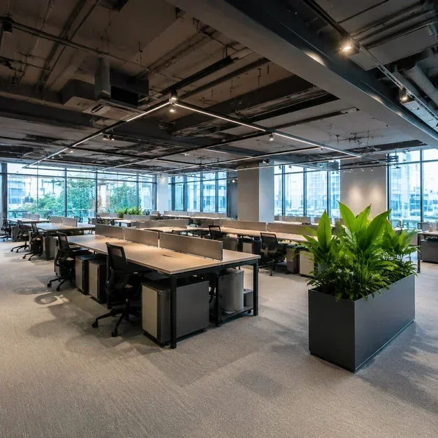 Капитальный ремонт Open Space в районе Ташкент-Сити